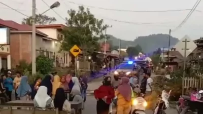 Ruas Jalan Kerinci - Bangko Masih Diblokir Warga Perentak
