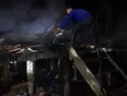 Satu Unit Rumah Terbakar di Muarojambi